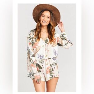 Show Me Your Mumu Floral Romper